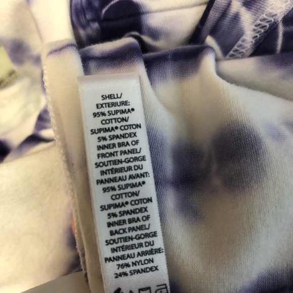 Victoria’s Secret Blue & White Tie Dye Halter Beach Dress Cover Up Size Medium - Picture 5 of 8